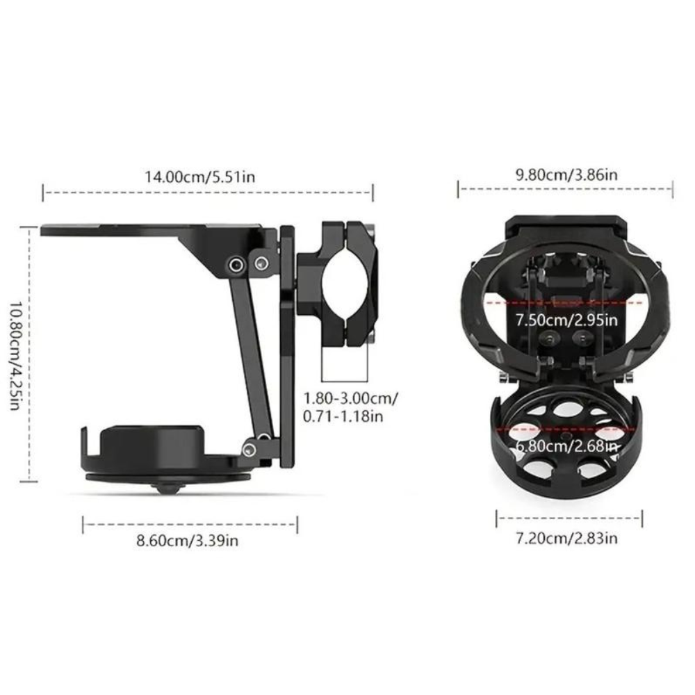 FlexiHold™ - The Adjustable Foldable Holder for Every Ride