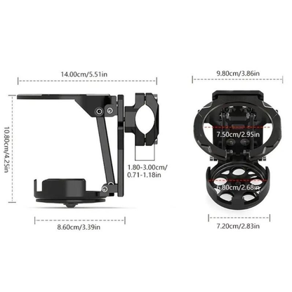 FlexiHold™ - The Adjustable Foldable Holder for Every Ride